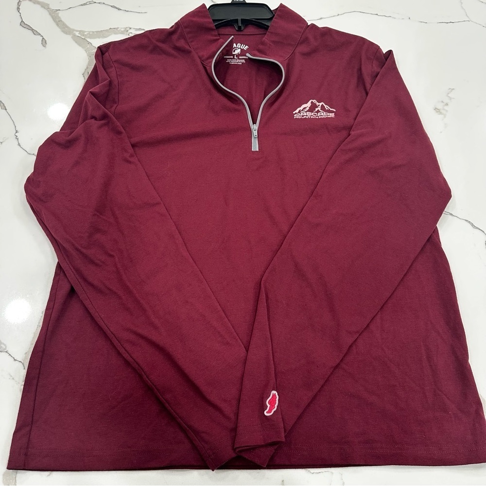 League Reclaim Quarter-Zip Pullover - Cascade Mountain Range - Size L